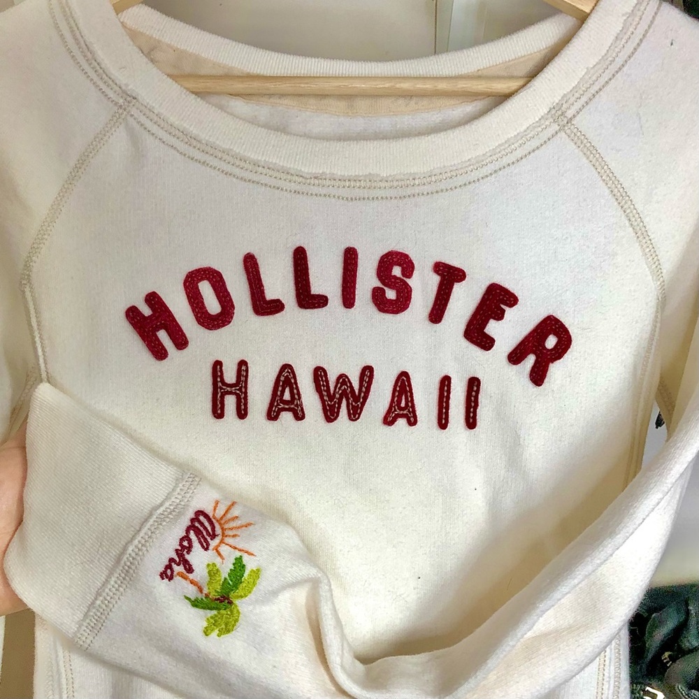 Vintage Hollister Hawaii Aloha Sweater Beige